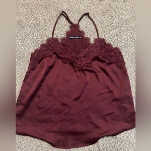 Abercrombie and Fitch satin tank top - size S
